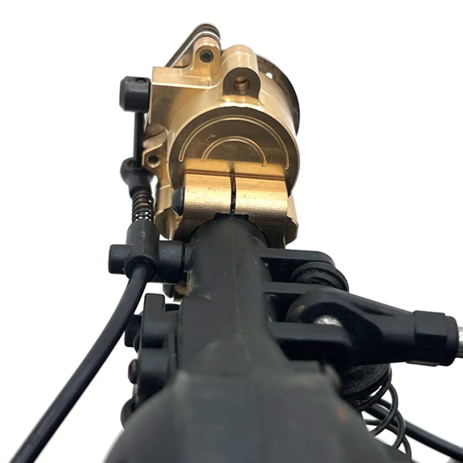 

4Pcs 1/10 Rear Steering Cup Heavy Duty And Gear Cover Brass Replacements for