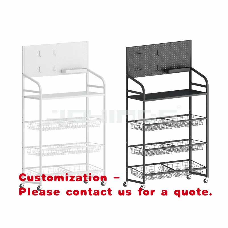 custom.Multiple Layers Custom Metal Display Stand Rack  Kitchen Knives Accessories Storage Boxes & Bins Display Shelf  with  Whe