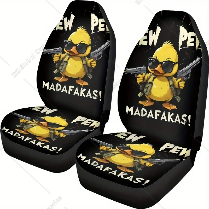 2Pcs Duck Print Car…