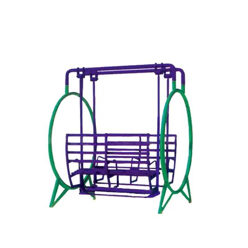 

Four-person leisure swing chair directly buried facility exercise swing chair