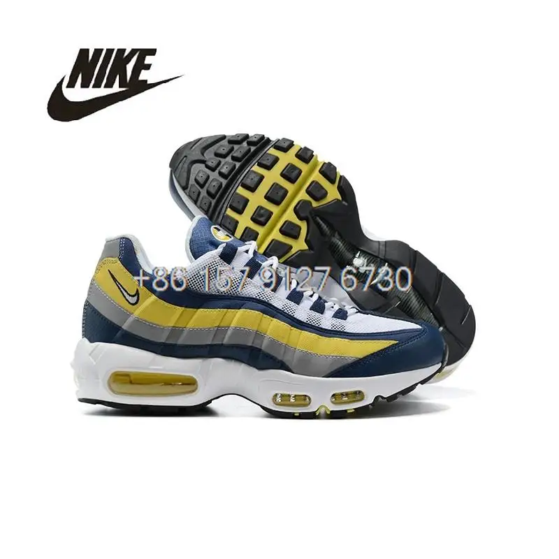 2023 New Arrival Nike-Air Max 95 Esportes ao ar livre Vermelho Preto Confortável Mulheres Homens Sneaker Running Shoes 36-46