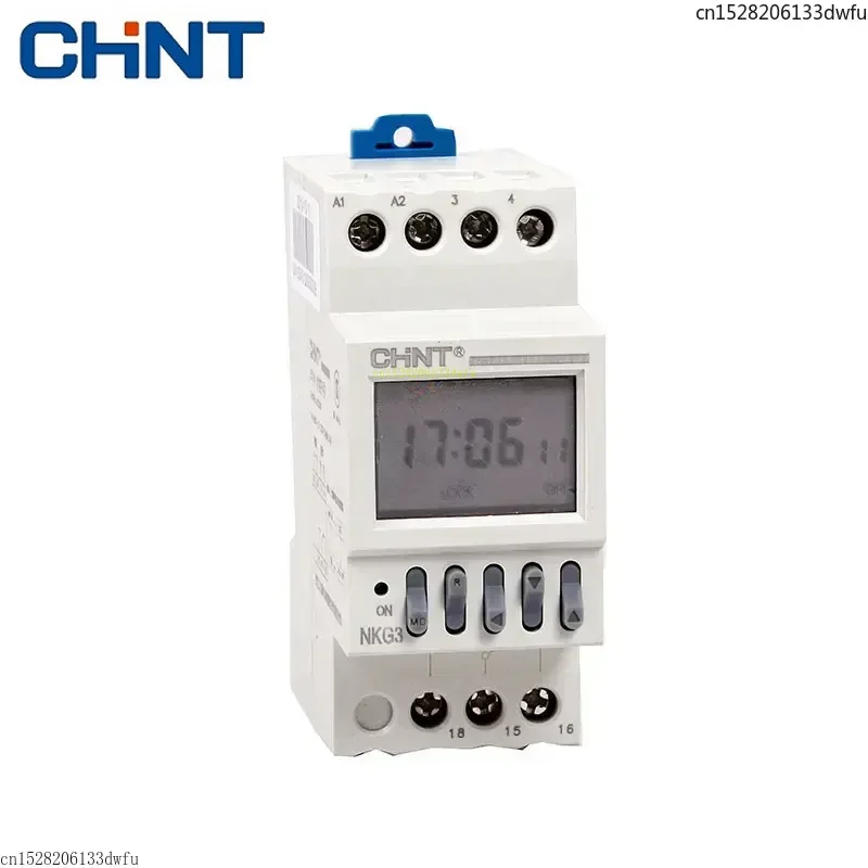 CHINT NKG3 NKG-3 LCD Microcomputer astro Time Switch sunrise sunset based on latitude DIN RAIL DIGITAL PROGRAMMABLE TIMER relay