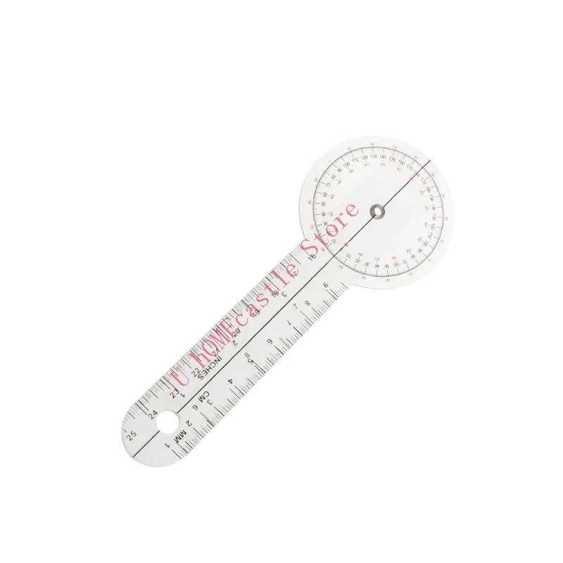 63HF 3Pcs Orthopedic Protractor Finder Plastic inclinometer body Meter