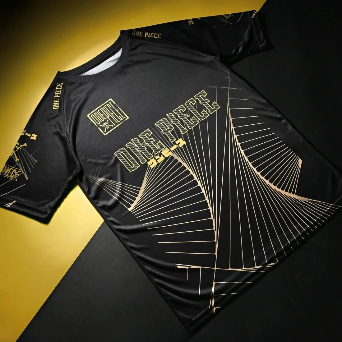 Nouveau t-shirt graphique sur le thème d'une seule pièce, maillot de Football Anime, surdimensionné, respirant, Vintage, mode Sport, Bandai, Cosplay