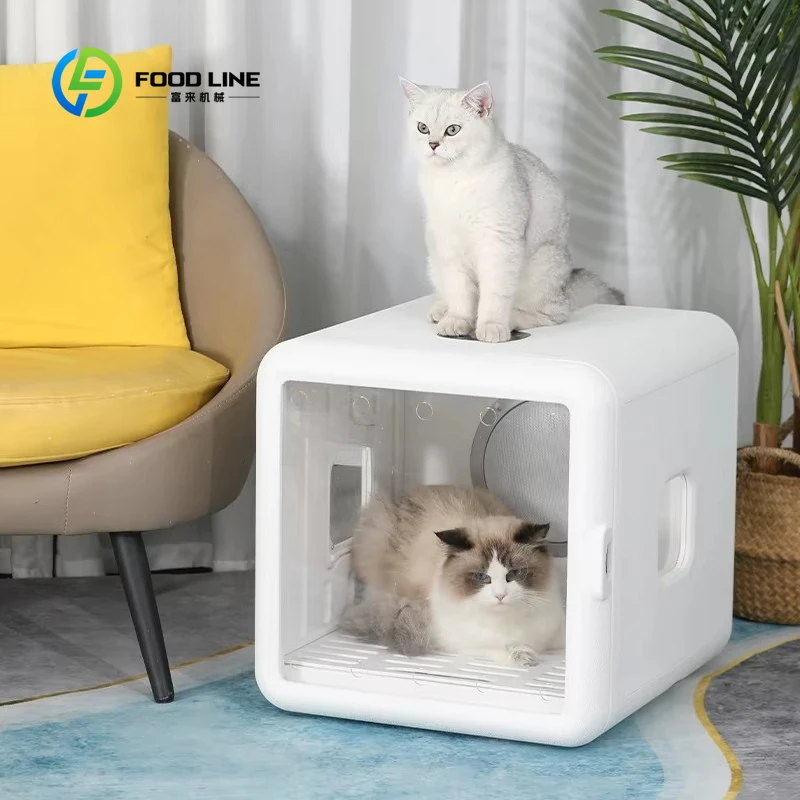 Customized 65L Large Automatic Pet Dryer Box for Pet Grooming Quiet and Fast Self-drying Machine for Cats and Dogs