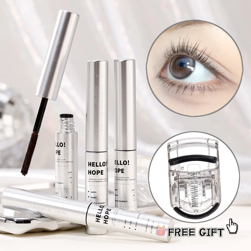 

Curling Waterproof Mascara Black Brown Lifting Eyelash Makeup Long-Lasting Volume Eye Black Lengthening Thick Eyelashes Cosmetic