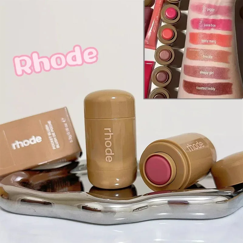 شعبية متعدد الألوان رود جيب أحمر الخدود ماكياج عصا الحال بالنسبة آيفون 15 16 14 13 12 11 برو ماكس تغذية أحمر الشفاه بلسم الشفاه الرعاية