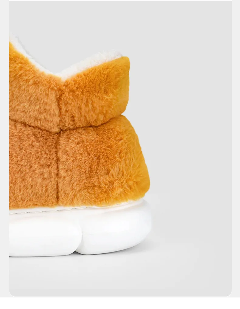 New tiger paw slippers woman men winter furry booties women\'s fuzzy home shoes size 44 45 girls Chrismas slippers drop shipping