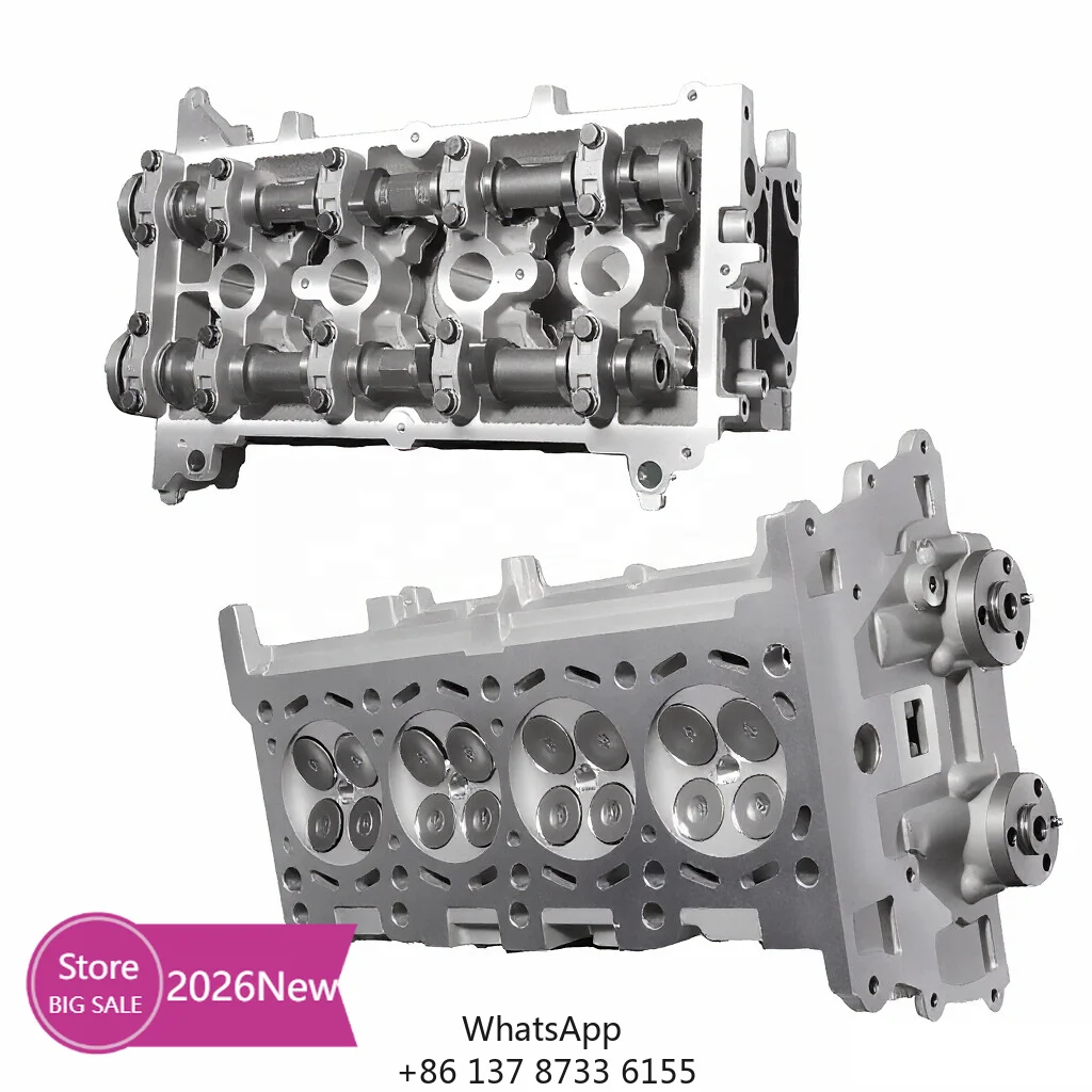 2026 New Cast Iron Complete Cylinder Head B12D 24542621 24542619 904877196642710 For Chevrolet Spa-rk 1.2L Aveo And N300/N200
