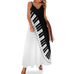 Piano Keyboard Sleeveless Dress summer woman dress 2023 Dresses for wedding party