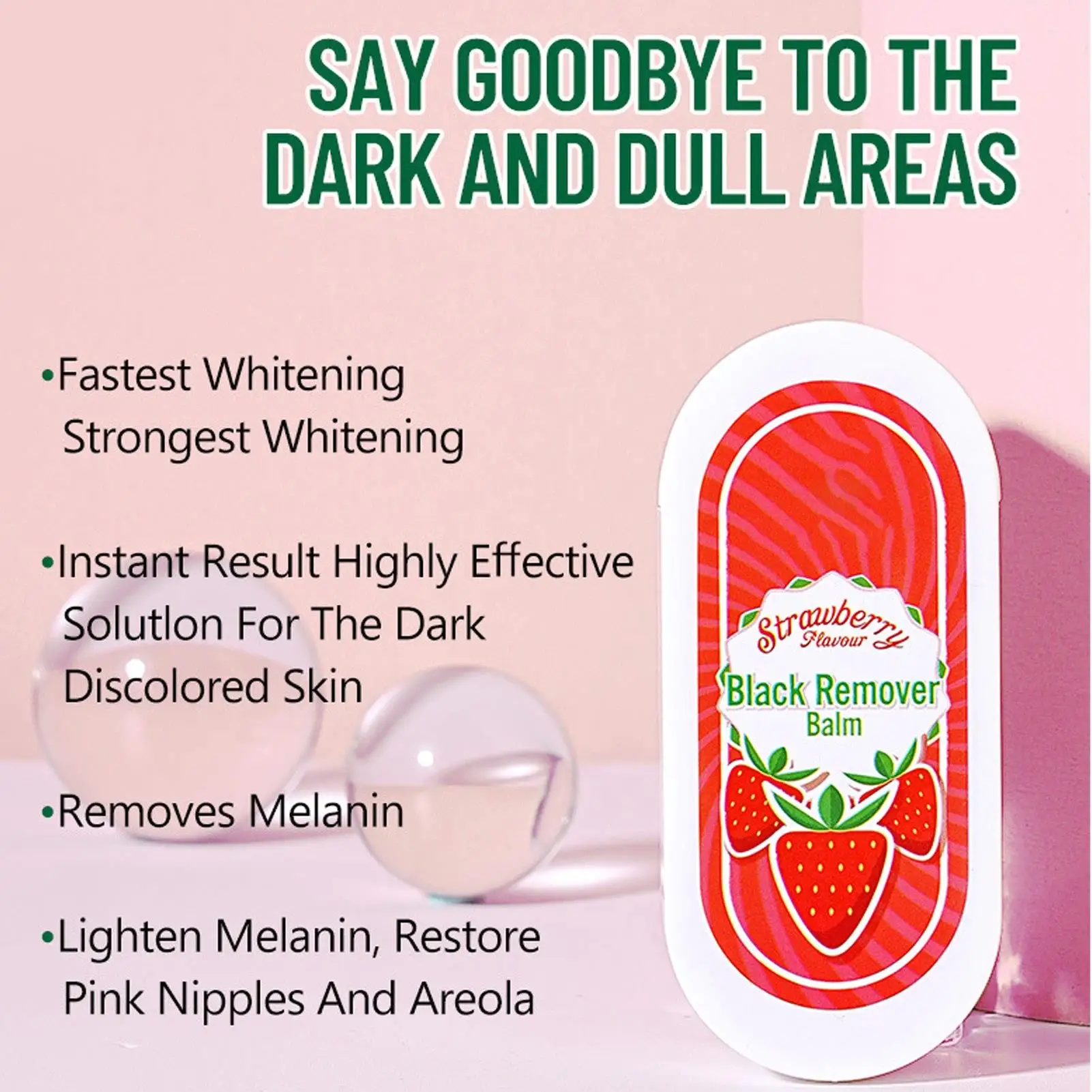 Plant Extract Dark Spot Corrector Balm | Skin Whitening Cream | Melanin Removal & Moisturizing | Rejuvenating Treatment | 30g