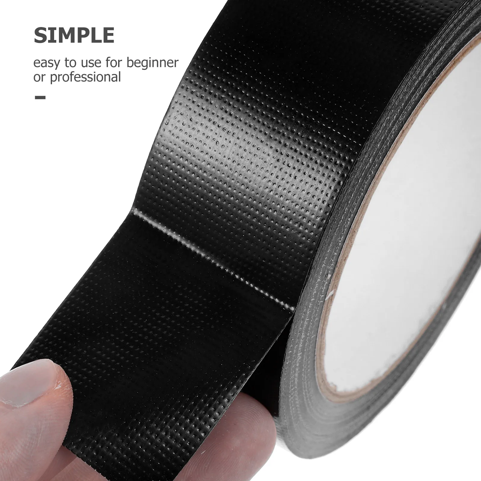 

3 Rolls Waterproof Cloth Tape Heavy Duty Duct Seam Water Leak Tape for Pipe Repair Leakproof Insulation Outdoor Use