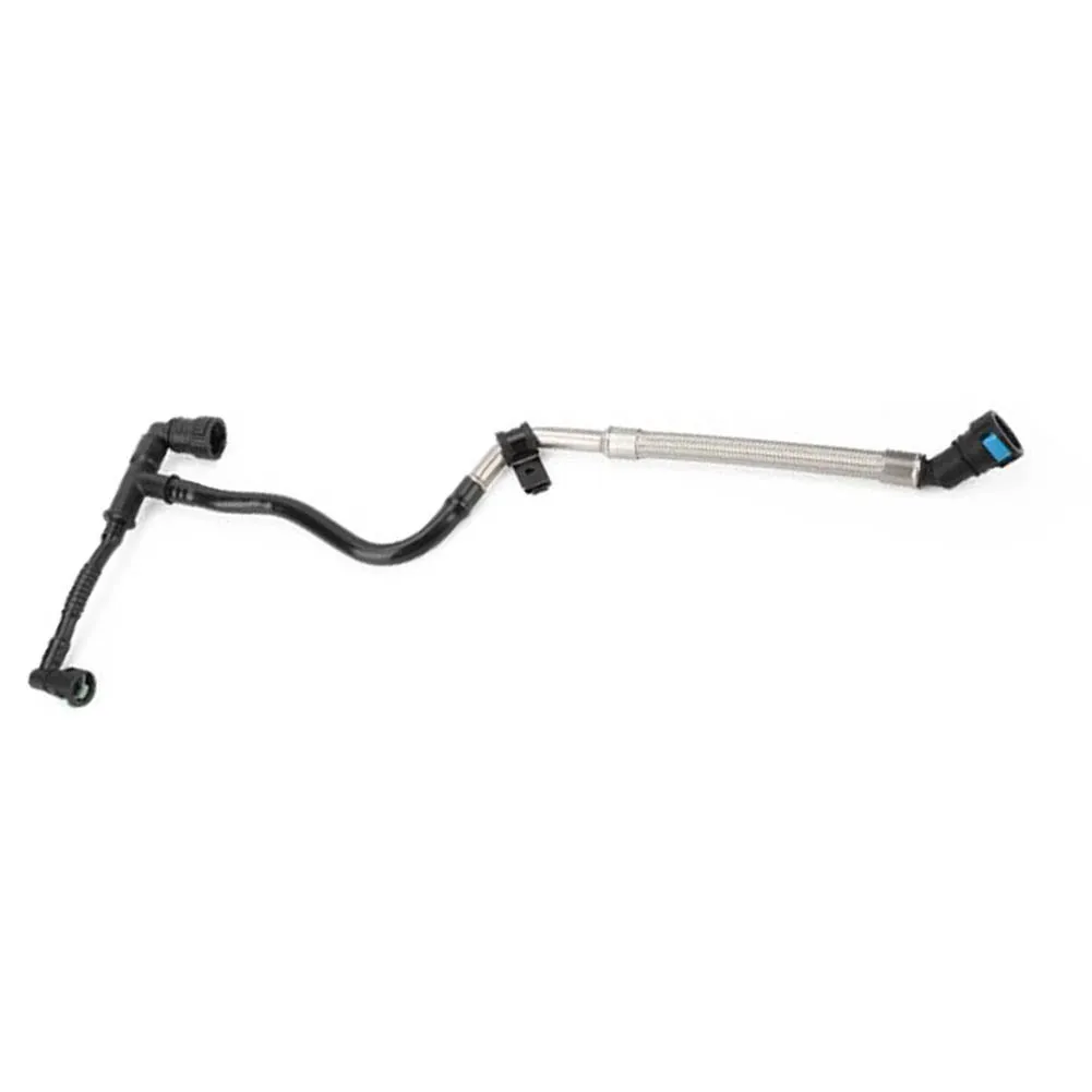 Engine Breather Tube Crankcase Vent Pipe Wear-resistant Non-deformation Silver Black For Crankcase Ventilation