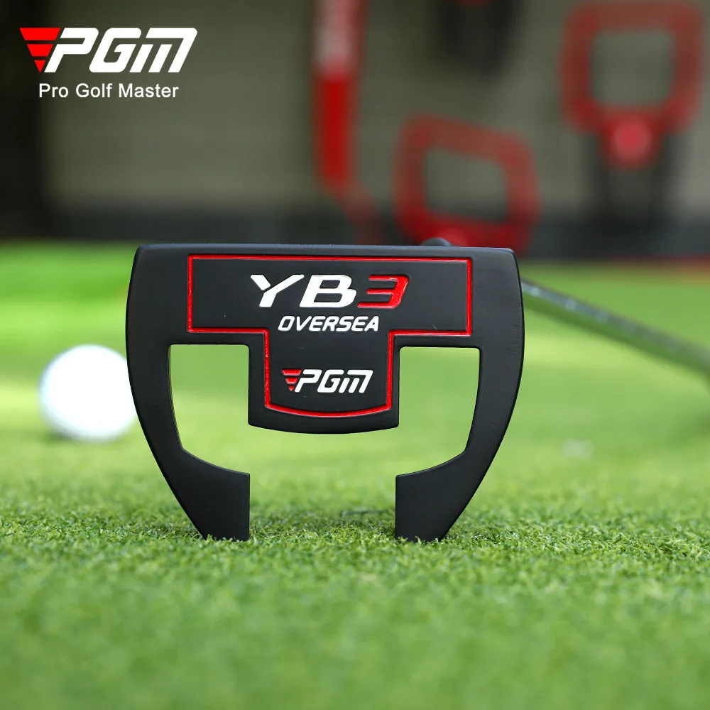 PGM Golf Men's Putter Single Club Golf Horn Type Men's Club مع خط تهدف الهدف تحسين الدقة يجعل المزيد من الضربات