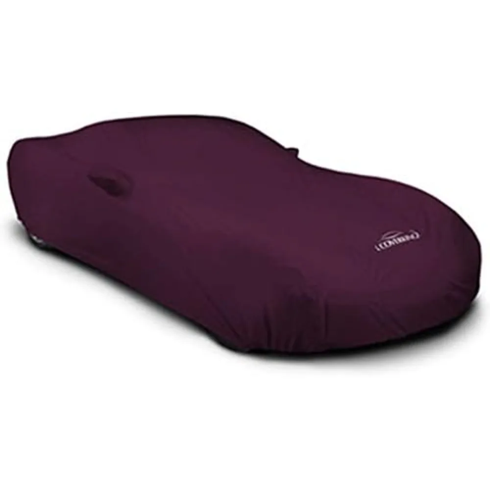 

Tailored Exterior Car Cover for Select Dodge Charger Models: Waterproof Fabric, Burgundy