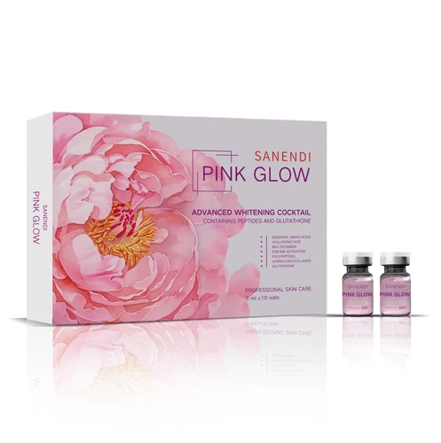 Piel coreana antiarrugas 5ml blanqueamiento cóctel potenciador de la piel mesoheal Rosa ampolla brillante líquido cara cosmetología colágeno