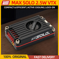 RUSHFPV RUSH MAX SOLO 5.8GHz 2.5W High Power 48CH VTX CNC Shell Built-In Cooling Fan For RC FPV Long Range Racing Drone