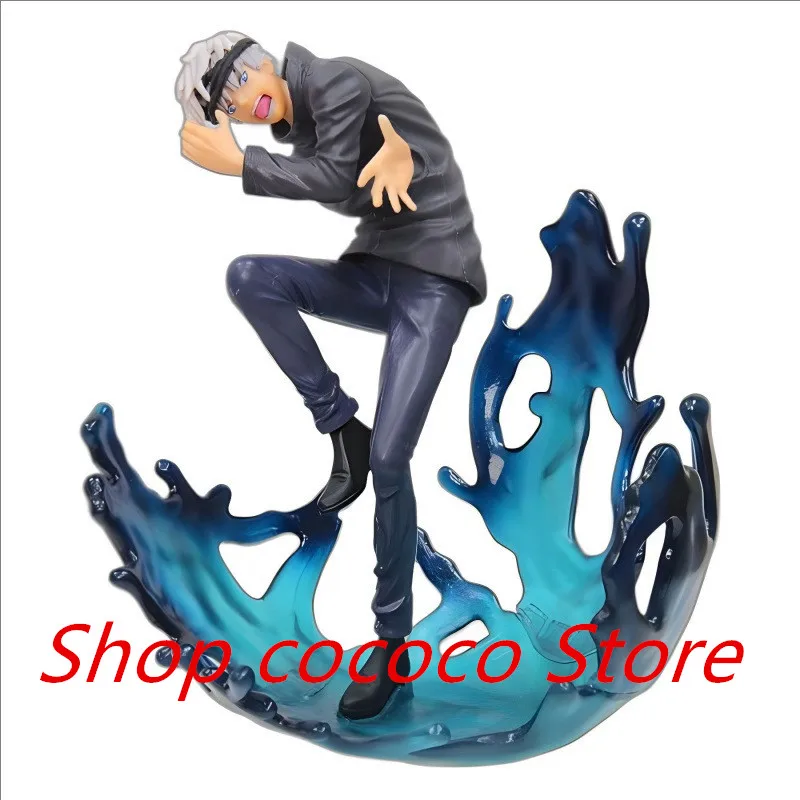 24CM Anime Jujutsu Kaisen Gojo Satoru Shibuya Scramble Figure PVC Action Figure Kids Toys Model Action Figure Kids Toys Model