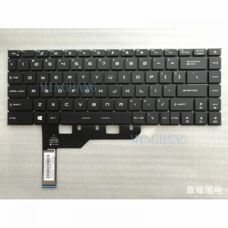 

Клавиатура M US для MSI Creator 15 A10UE A10UG A10UET A10UHT MS-16V3 с RGB-подсветкой каждой клавиши