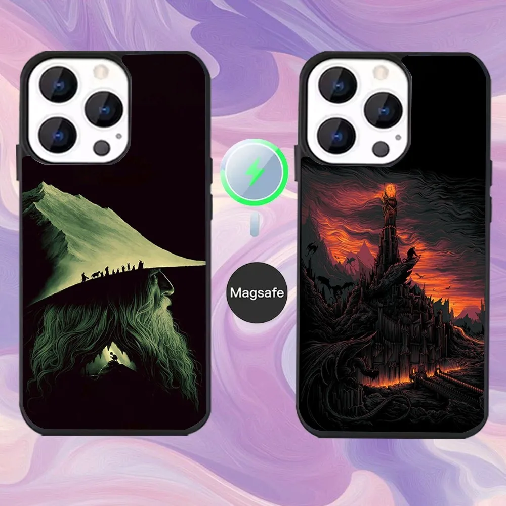 

The Lord of the R-Rings Phone Case For iPhone 16,15,14,13,12,11,Pro,Max,Plus,Mini,Magsafe,Magnetic Wireless Charging Case