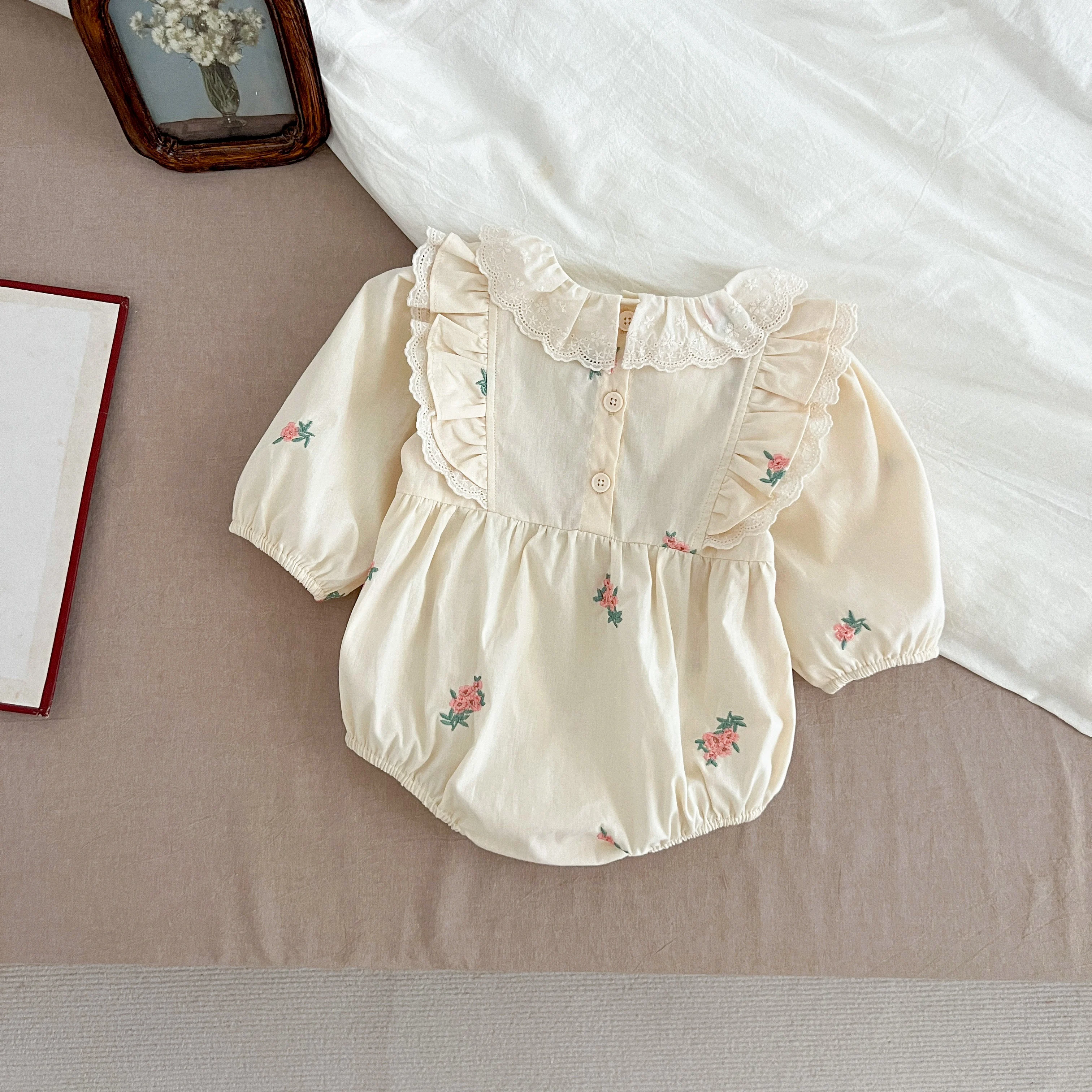 Neue Weihnachten Kleinkind Baby Mädchen Strampler Lange Ärmel Grid Strampler Herbst Neugeborenen 0-24M Spleißen Infant Baby mädchen Rot Overall – Detail 39