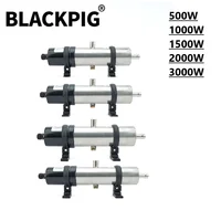 Calentador de agua de motor diésel inoxidable, 500W, 1000W, 2000W, 3000W, precalentador autocirculante, termostato, generador eléctrico