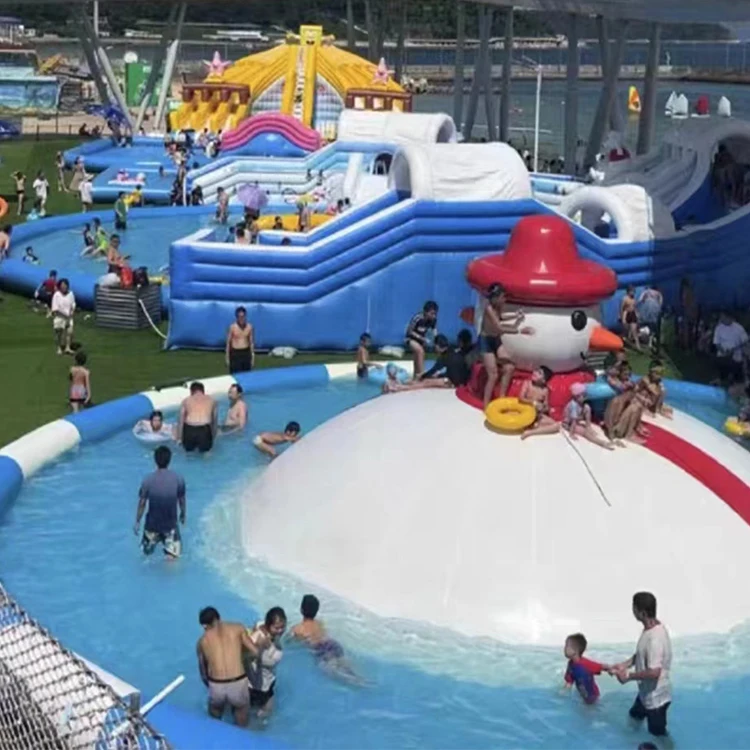 

Outdoor Foldable Thick Durable PVC Inflatable Game Pool for Amusement Park Kids' Adults' Pool