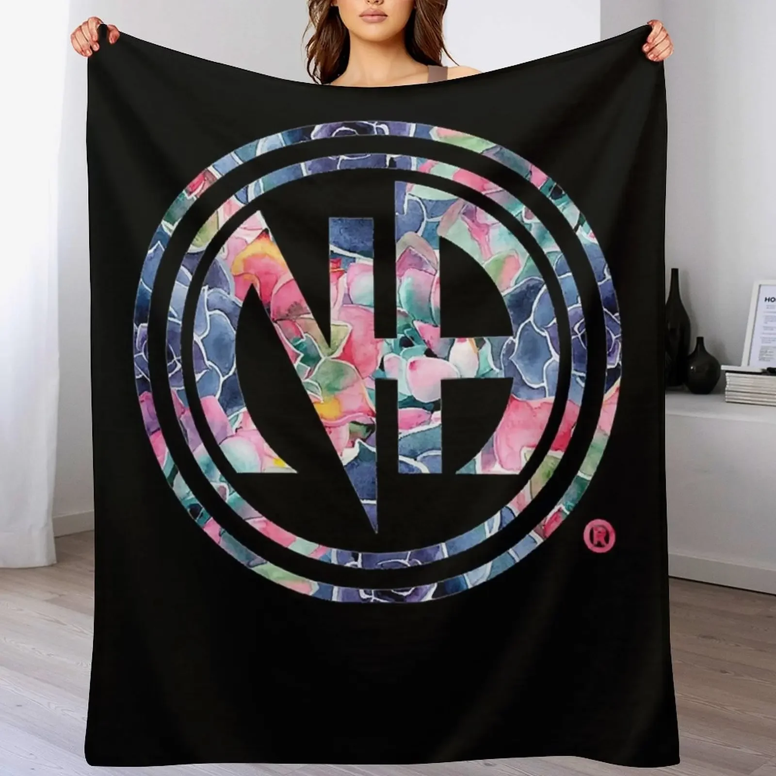 Cool NA Logo Narcotics Anonymous NA AA Throw Blanket Bed linens Heavy Blankets