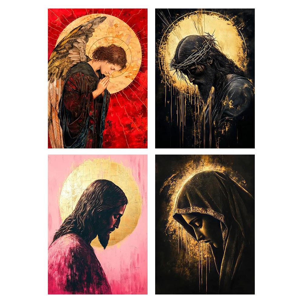 Affiche murale Vierge Marie Jé - Home Decor Jesus avis et prix