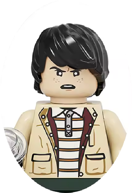 The Terrible Movie Upside Down Dustin Mike Lucas Will Eleven Model Building Blocks Enlighten Action Figure Toys For Children - Image 12