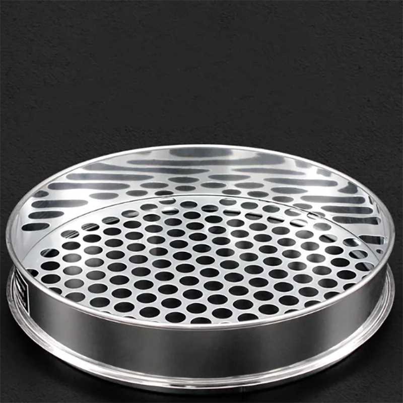 30cm standard round hole sieve blueberry sieve punching sieve soil sieve pepper seed sieve