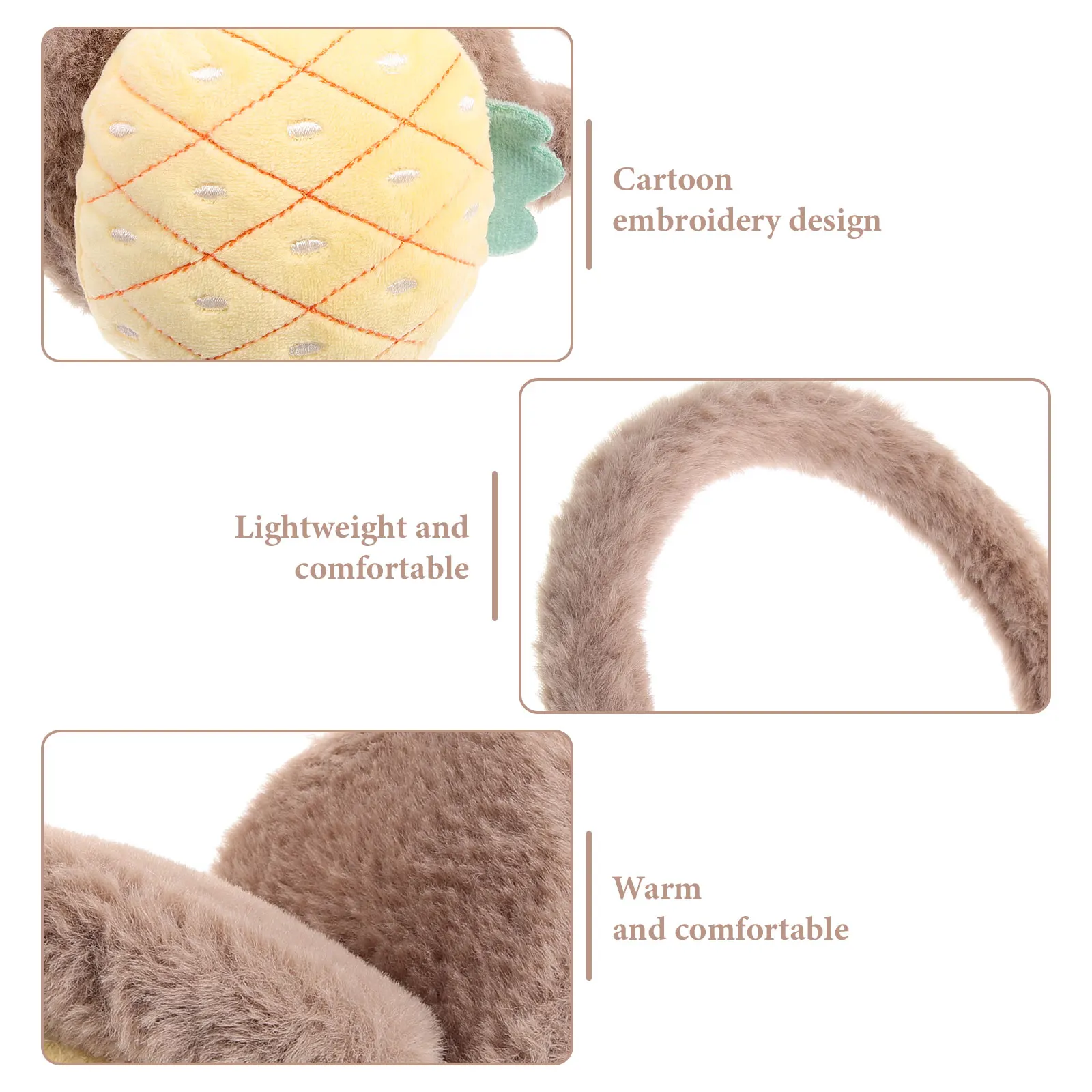 

Warm Earmuffs Cute Women Cover for Winter Warmer Headband Furry Womens Fuzzy