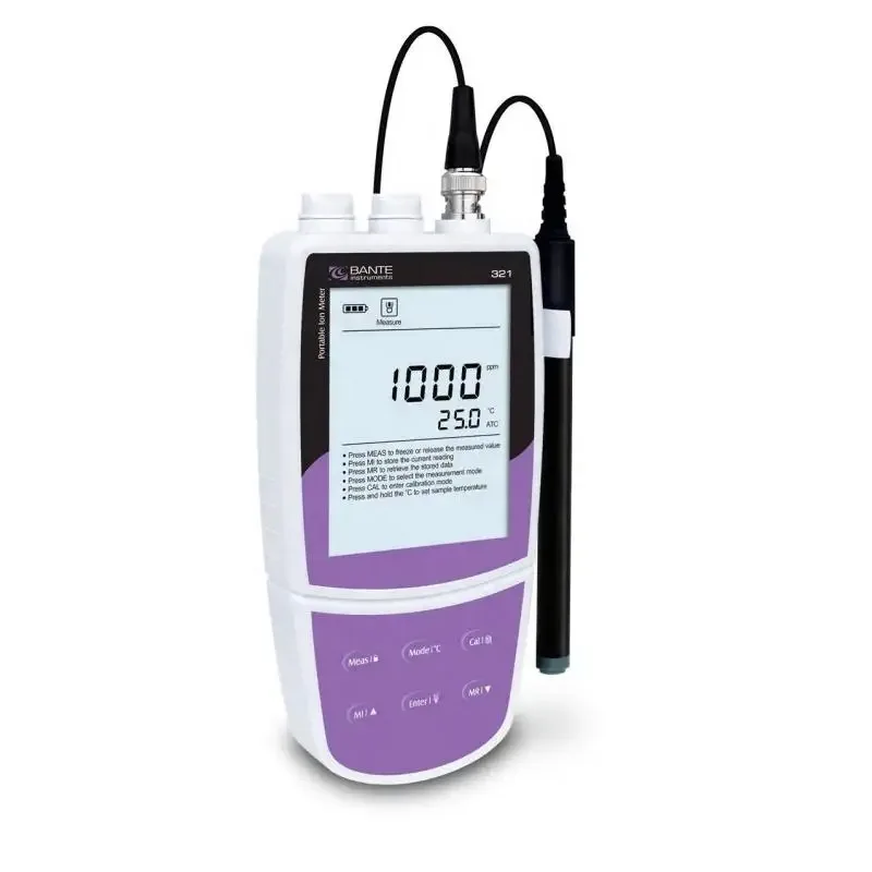 Bante321 Outdoor Testing Portable Fluoride Chlorine Analyzer Ion Meter Tester Price