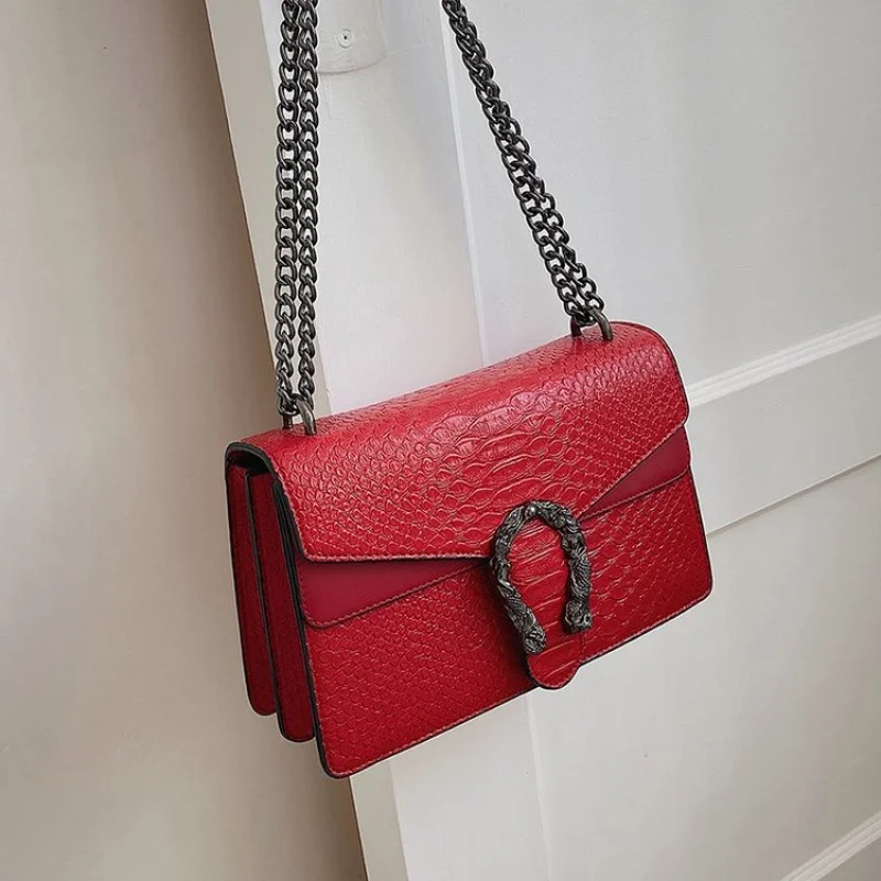 

Стильная женская сумка через плечо - роскошная брендовая кожаная сумка через плечо, дизайнерская большая сумка