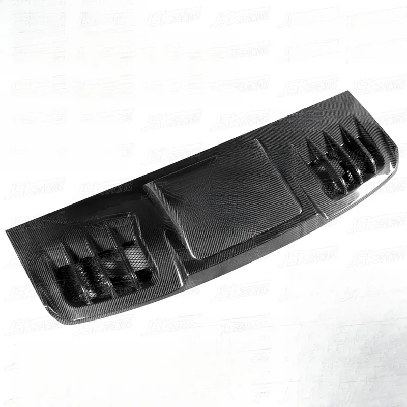 PT Style Dry Carbon Fiber Rear Engine Cover Panel Fit 2019-2022 992 S Car Exterior Tuning Modification Acc
