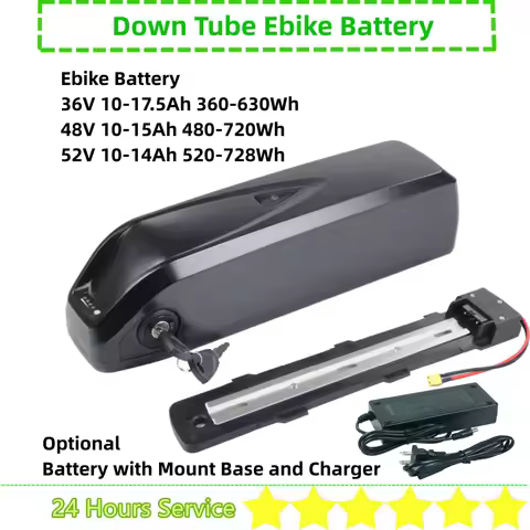 Rad Power Ebike Battery 48v 14Ah 15Ah 10.4Ah 52V 14Ah RadExpand 5 Rad Runner 2 Plus Rad Wagon 4 5 Folding E-bike Battery