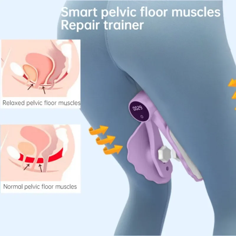 

Pelvic Floor Muscle Repair Trainer Postpartum Recovery Leg Clamping and Lean Leg Artifact Training Inner Thigh Kegel Training