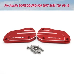 Front Rear Brake Fluid Reservoir Cover For Aprilia DORSODURO 900 750 Motorcycle Master Cylinder Cap
