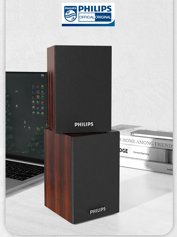 

Philips SPA20 Bluetooth Speakers Outdoor Loudspeaker Music Player HiFi Stereo Sound Subwoofer for Computer Desktop Mobile Phone