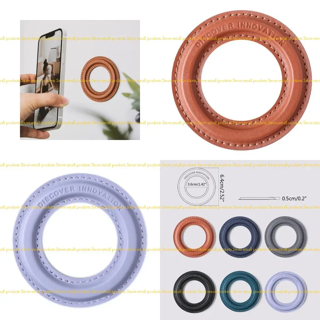 

R1WD Adhesive Cell Phone Ring Magnet Holder Mobile Stable Phone Holder Phone Grip Holder Kickstand Phone Holder