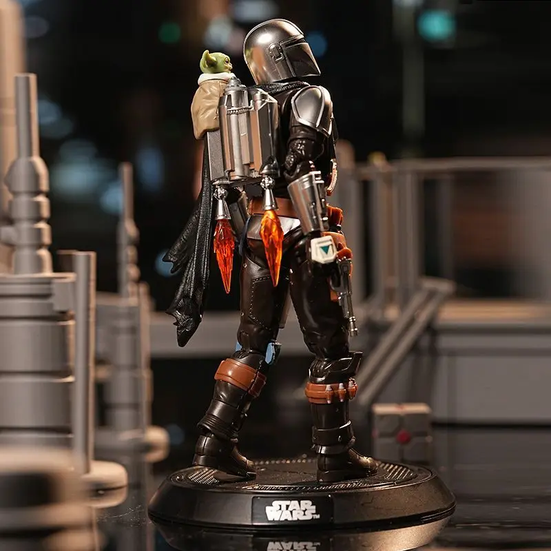 New Blokees Star Wars Mandalorian Grogu Champion Class Din Djarin Bo-Katan Kryze Luke Action Figure Assembled Model Toys Gift view 3