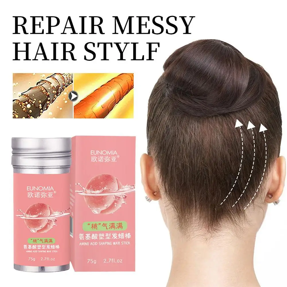 

Broken Hair Artifact Hair Wax Stick Gel Cream Styling Fluffy Women Children Men Hair Stick Frizz Wax Hair and Styling Fixed V4L9