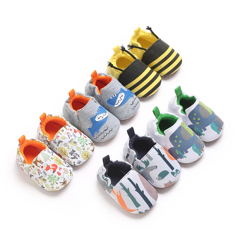 

New Baby Walking Shoes With Soft Soles Made Of Pure Cotton Breathable Non Slip And Suitable For Home Use