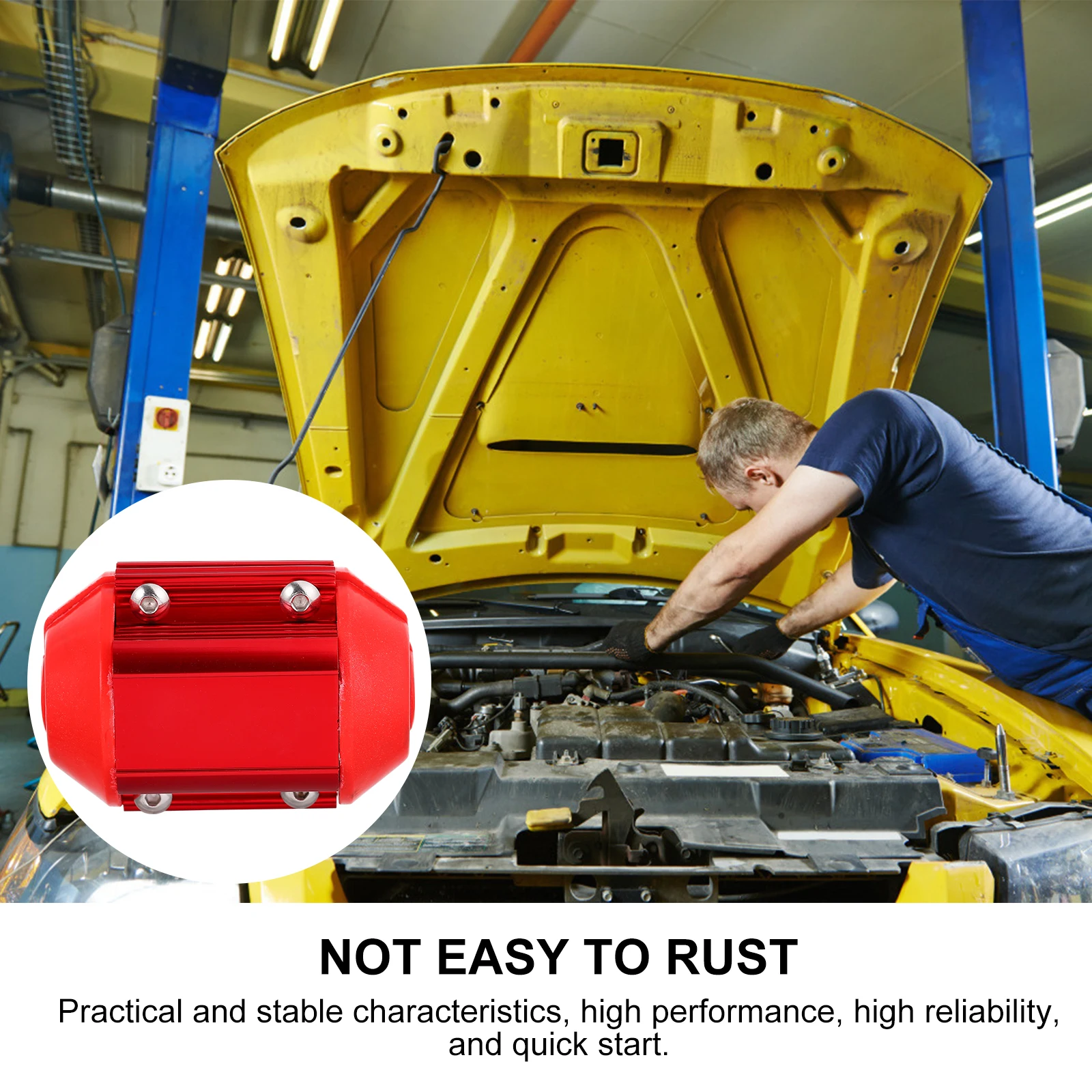 

1pc Universal Magnetic Car Gas Oil Saver Engine Combustion Efficiency Enhancer Automobile Durable High