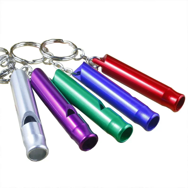 Sifflet multifonction portable d'urgence, porte-clés, cadeaux d'équipe, camping, randonnée, outils de plein air, pendentif