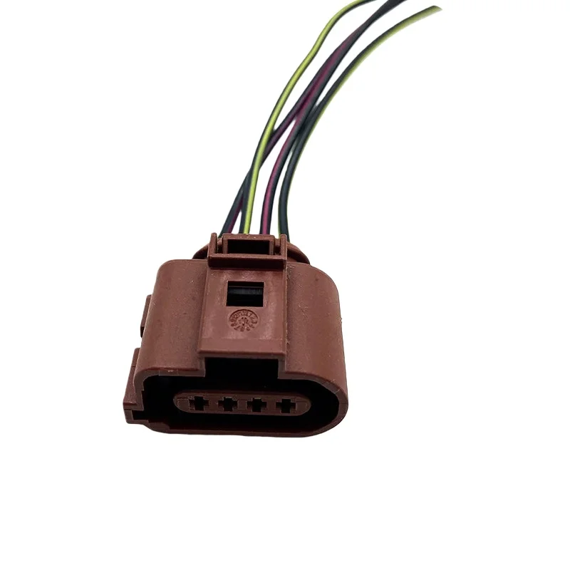 1Pcs For Audi A3 A6 C6 A4 Q5 B8/Volkswagen Magotan/CC Intake Pressure Sensor 4PIN Plug Harness Accesories Para Auto Car Stuff