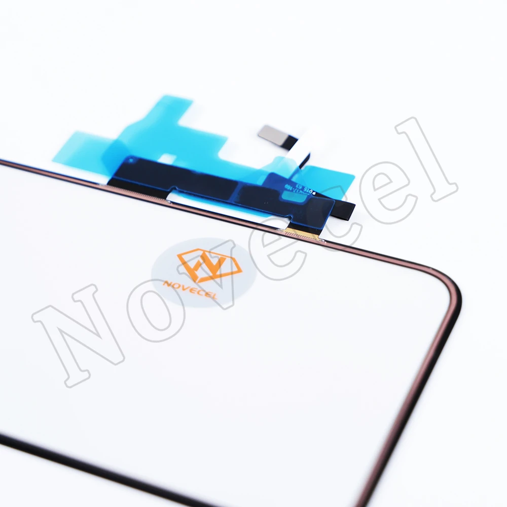 Novecel 5pcs Touch Screen Glass Digitizer Sensor Flex+OCA Film for iPhone 15 X XR XS Max 11 12 13 14 Pro Max Repair Replacement