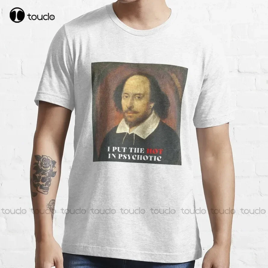 Camiseta con estampado I Put The Hot In Psychotic, camisetas personalizadas para adultos y adolescentes, moda Unisex, divertida, nueva, Xs-5Xl, moda divertida, nueva