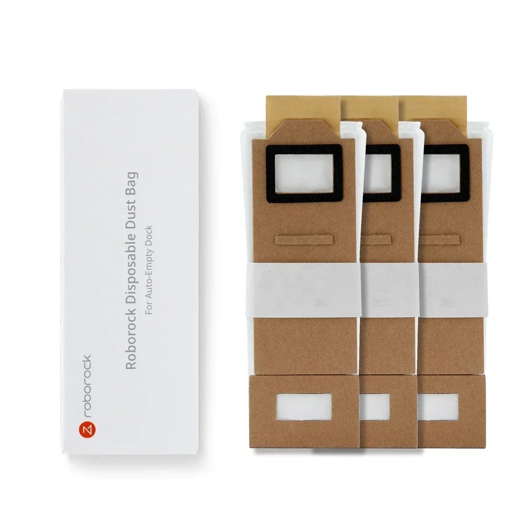 Original Roborock S7 Auto Empty Dock Dust Bag Accessories AutoRobot Vacuum Cleaner Accessories 1.8L Dust Bags HA29