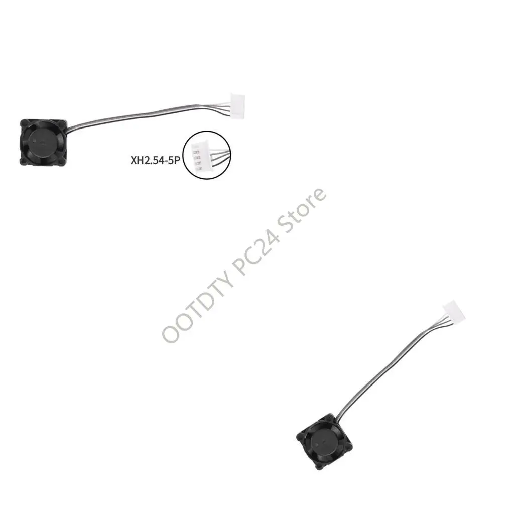 

H7BA Double Ball Bearing 2510 Cooling Fan Including PWM Temperature Control for Enhanced Airflows in 3D Printing Applications